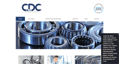 Desktop Screenshot of cdc-cuscinetti.com